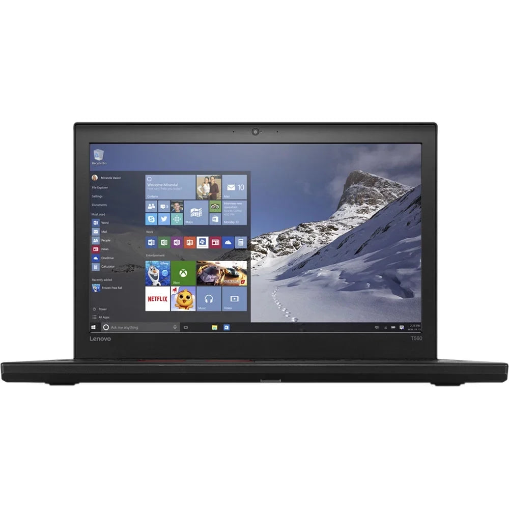 i7 320GB W10P & Thinkpad 4GB - Intel Laptop Lenovo Core Dent 2.60 GHz T560 Scratch Ram