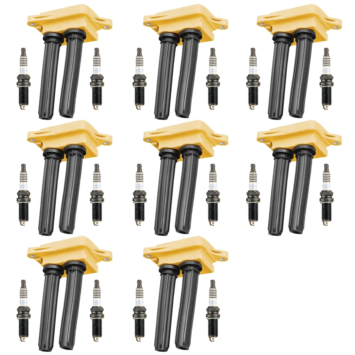 Coils RAM Fits TRADESMAN, 8 Platinum RAM 1500 Duty 1500 16 select: Spark 2013-2014 UF504 and Autolite CLASSIC with Aspen Chrysler ST 2019 Heavy Plug Ignition Compatible
