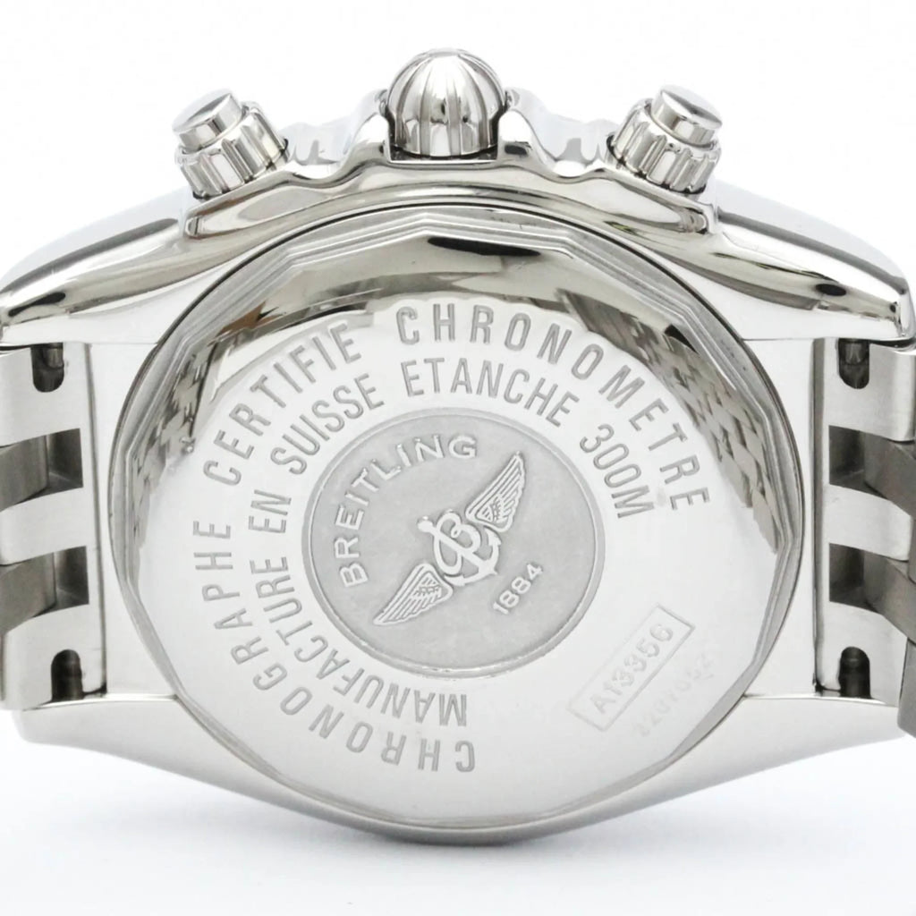 Automatic Watch BREITLING BF563347 Steel Polished Pre-Owned Evolution A13356 (Good) Chronomat