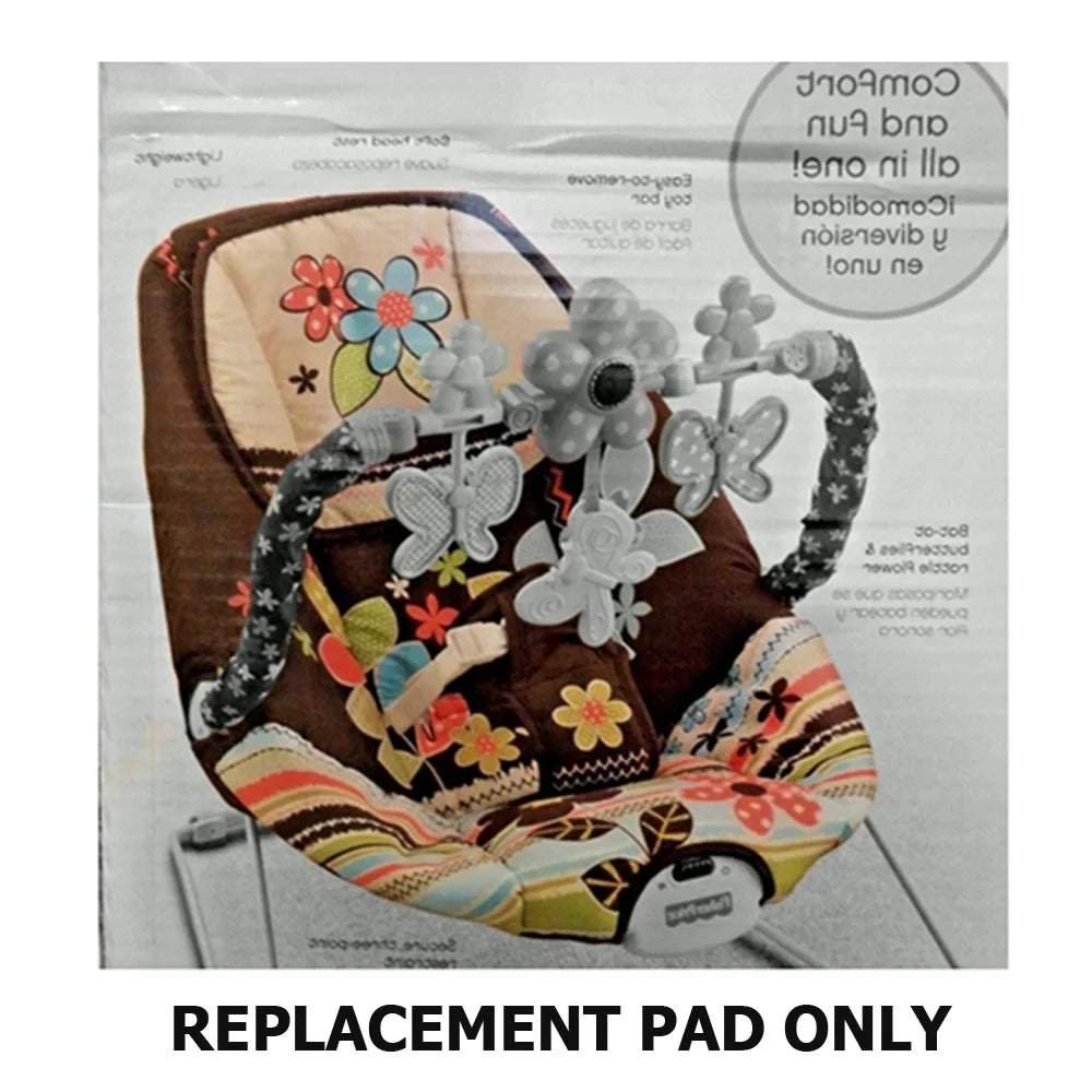 Pad Comfy Time Bouncer Fisher-Price Replacement - Garden