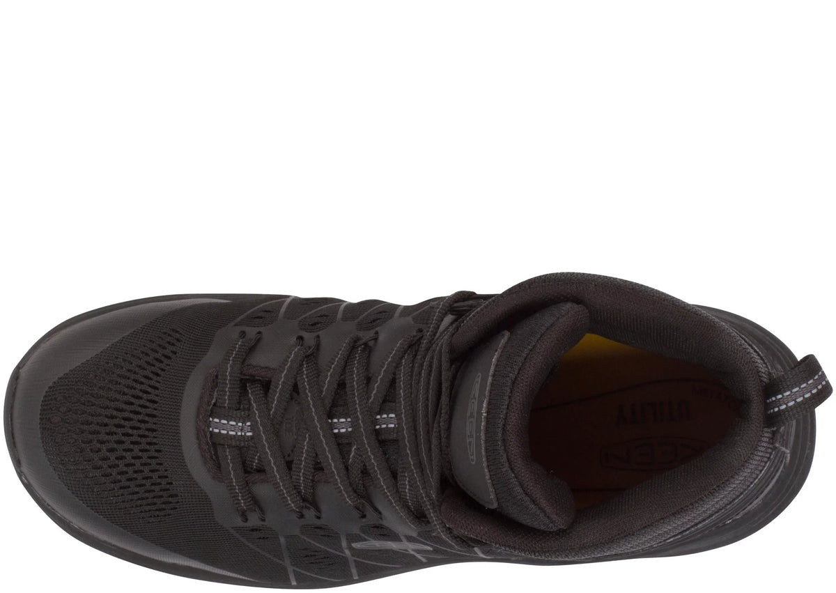 Keen 10 Shoes Toe Men's Vista Work Black US D(M) Energy Carbon