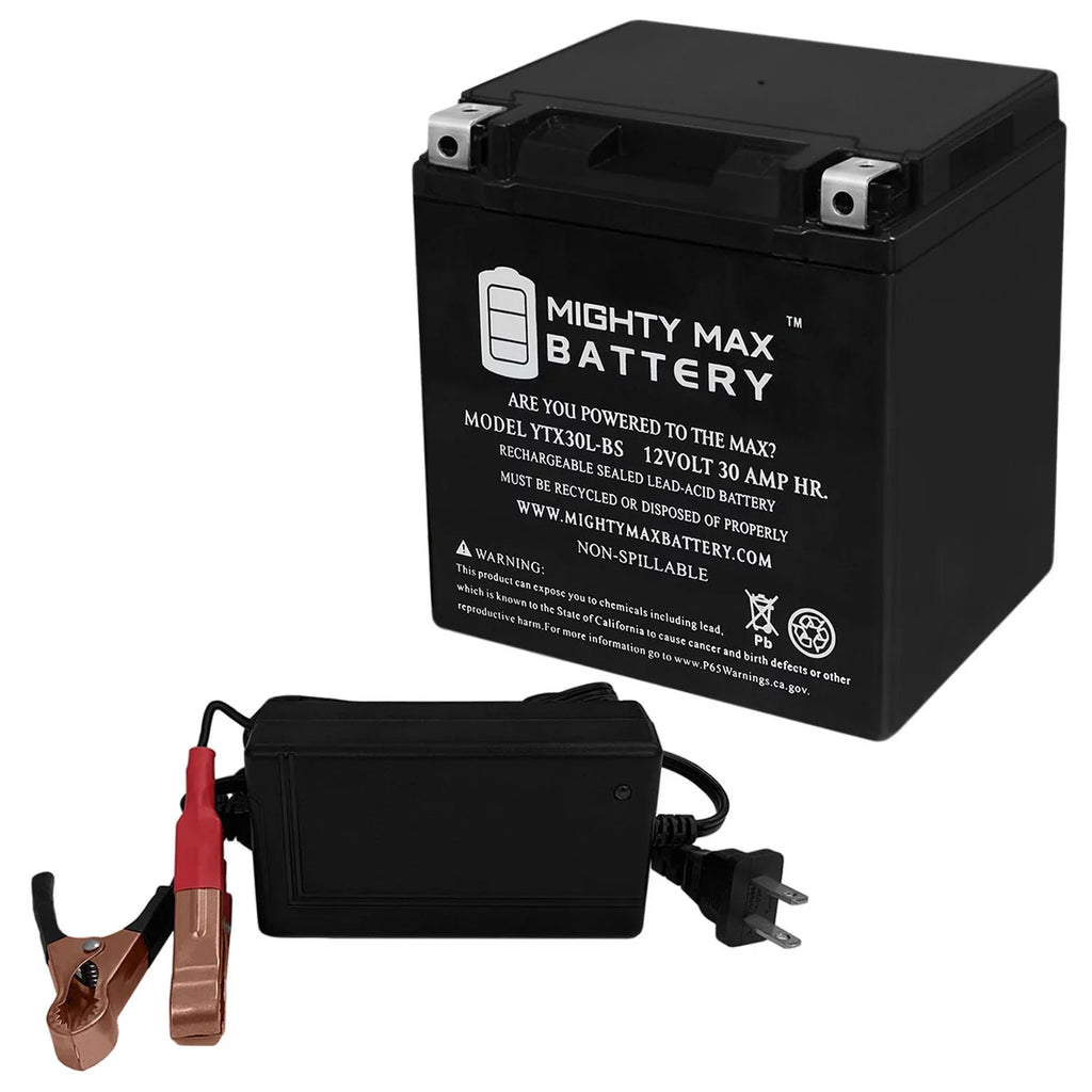 1500 07 BRP RXP 4Amp for Replacement YTX30L-BS + (sea-doo) Battery 12V Charger