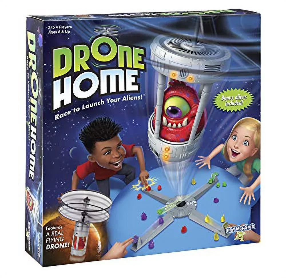 '- With 2-4 Home Real, - Great, 8+ Game Ever A Players Ages - Flying Family Fun! Drone For - First Drone
