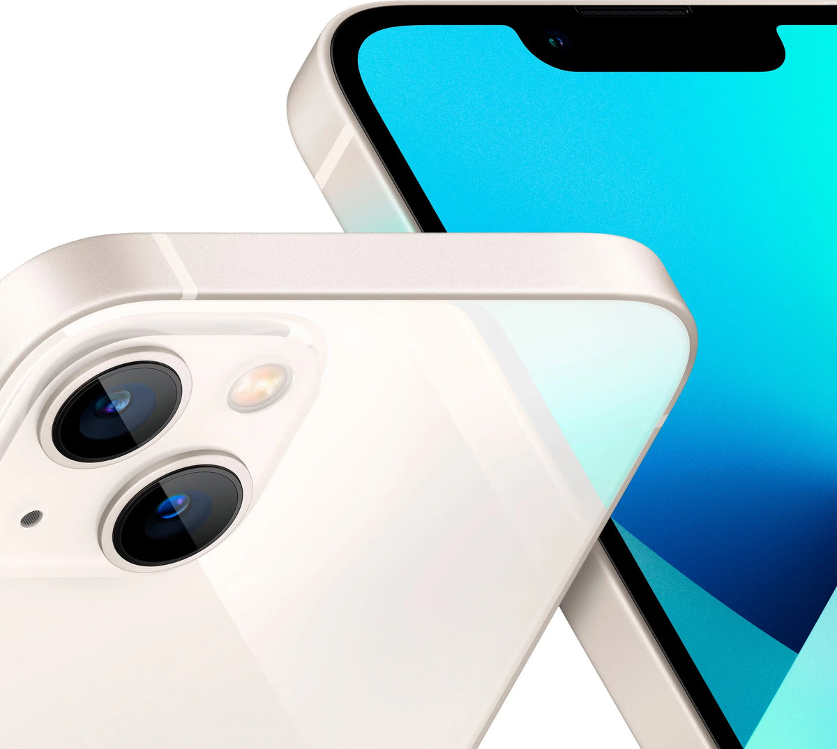 (Refurbished) 128GB Restored Mini Mobile) Apple (Boost iPhone Starlight 13