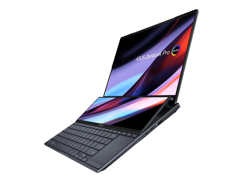 GHz 3050 14.5" Zenbook 1 tech NVMe, - TB - / 6E 1800 - i9 - OLED - - 12900H Home - Ti 120 RAM UX8402ZE-DB96T Intel - ASUS 2880 2.5 11 OLED RTX 14 GF (2.8K) Hz 32 Win @ Pro Performance GB Duo Core SSD touchscreen black Wi-Fi x