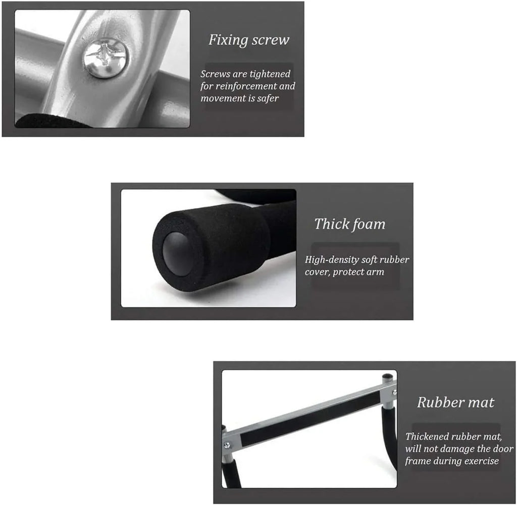 Doorway Fitness for Bar for Workout Body Gym Door Exercise, Upper Pull-up Strength Home, Equipment