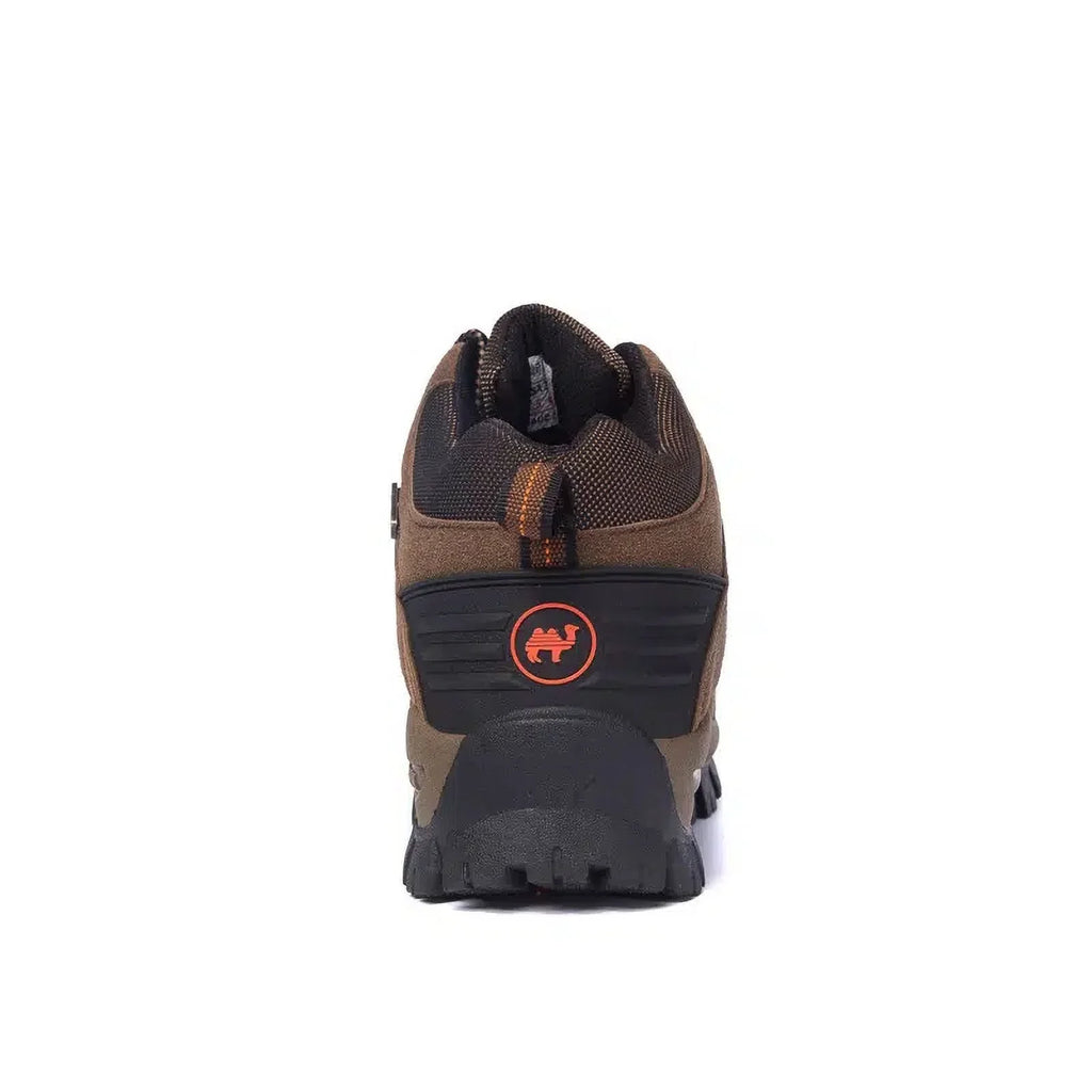 Slip Leather Sneakers Up Suede Footwear Hiking High Shoes Women‘s Non Outdoor Waterproof Lace Women‘s Top