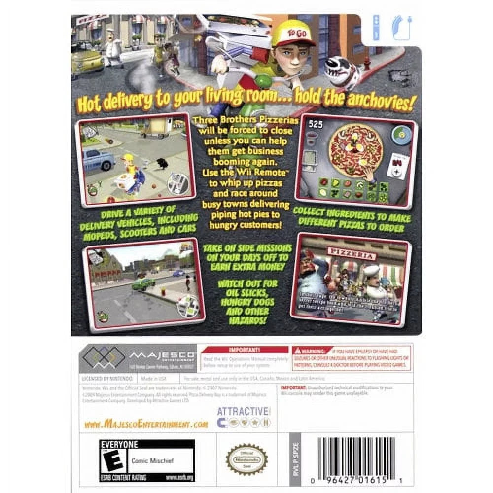 Boy Pizza - Wii Delivery Nintendo