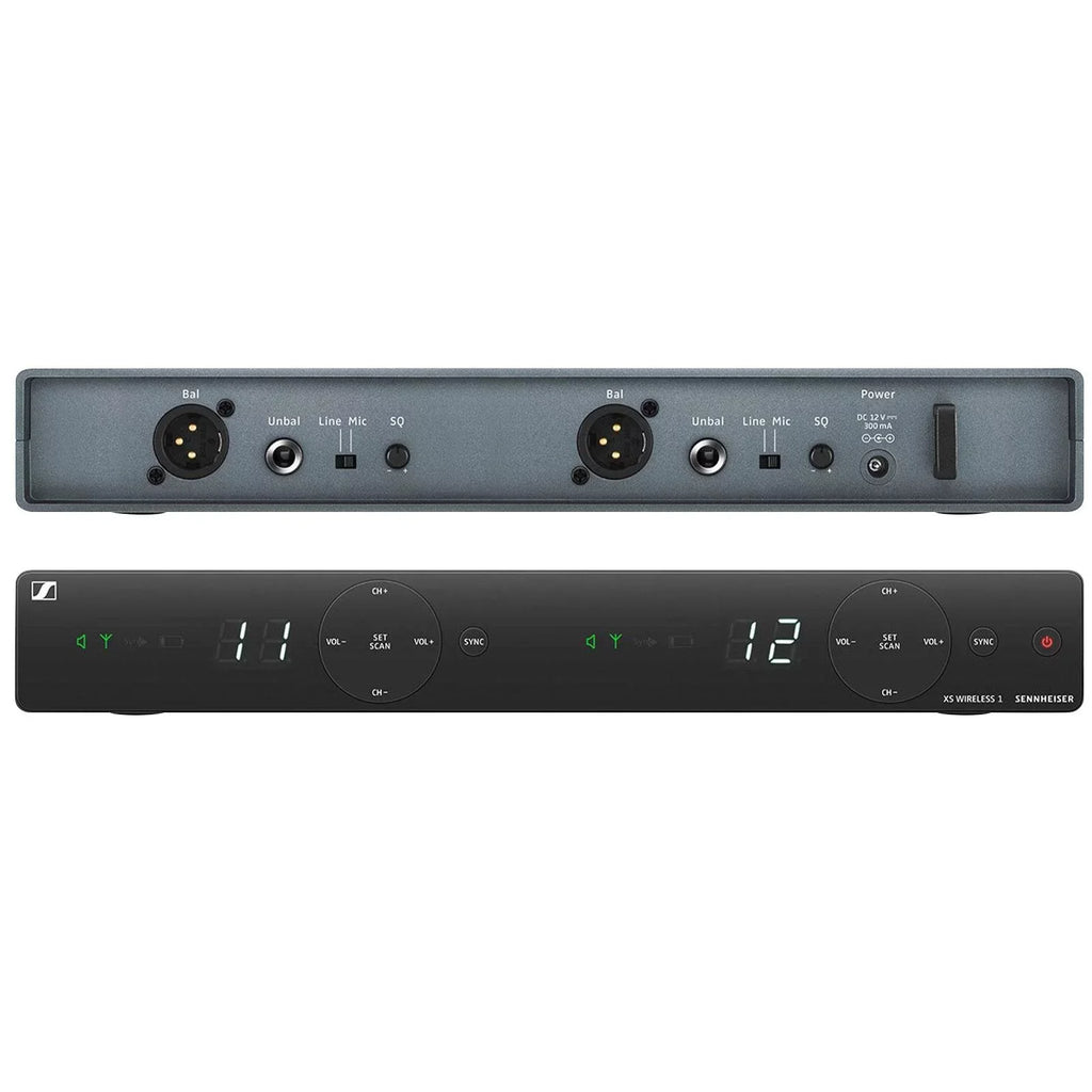 with XSW Package Sanitizer Carry Sennheiser 1-835 2-Channel Wireless DUAL-A Spray Microphone & Case System