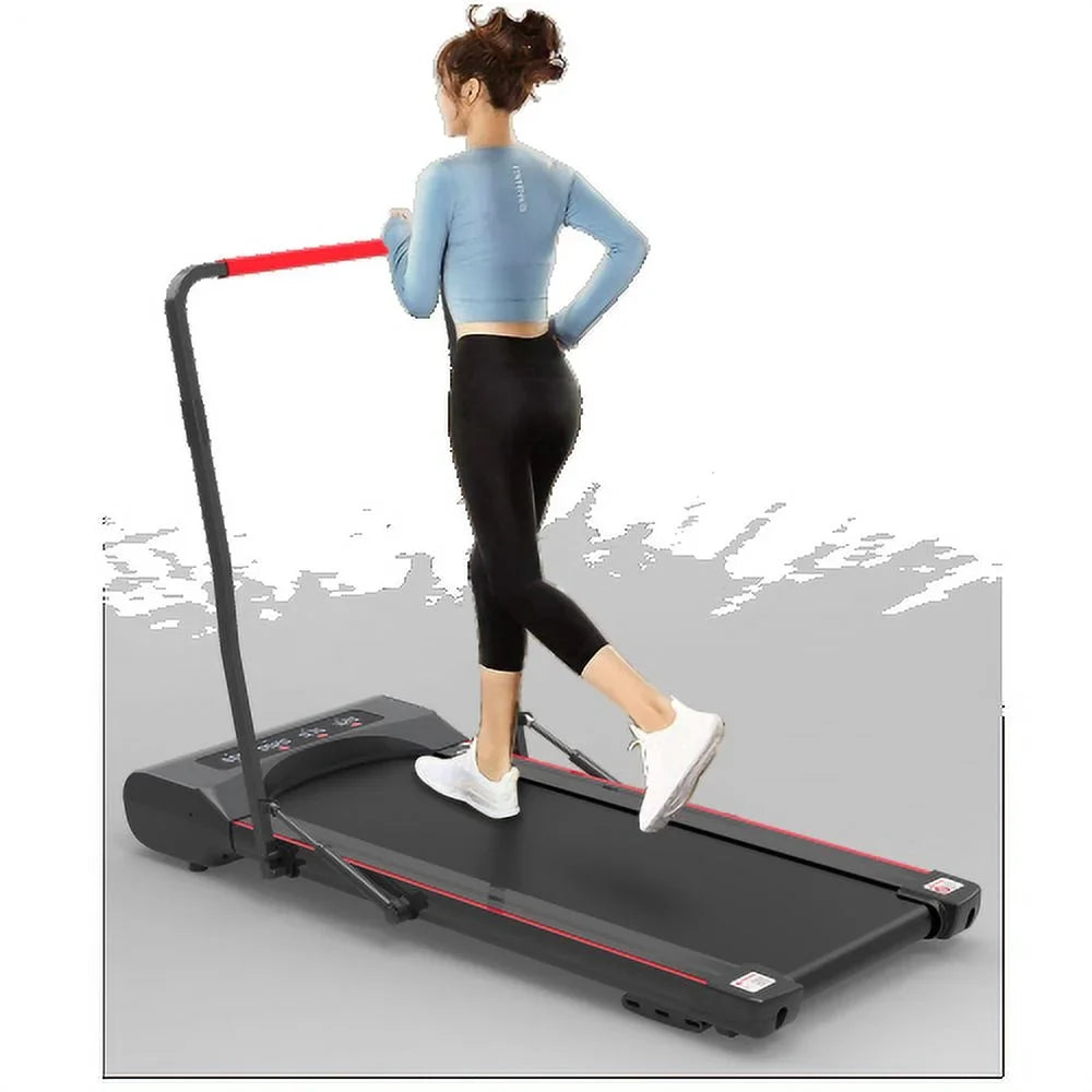 Treadmill Handlebar Desk Pad Foldable Remote with Under Walking Controll
