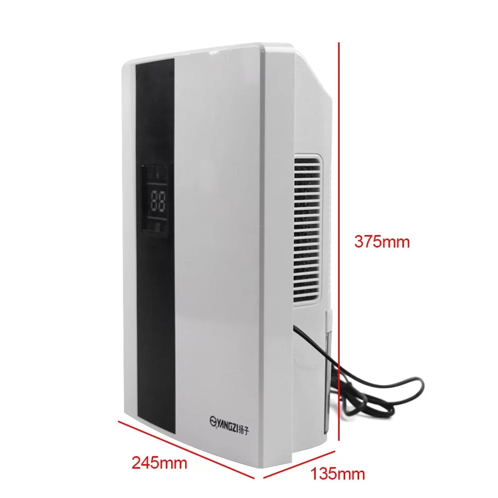 with Quiet Dehumidifier 2200ml and LCD TOOL1SHOoo Remote Water Dehumidifier Ultra Portable Tank