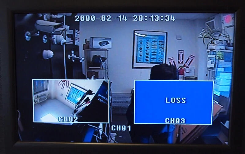 with Control (4 Remote Security CCTV Analog Camera Camera) adapter Real Channel Time Quad Processor / and Evertech Color 4 Splitter Port 2000mA