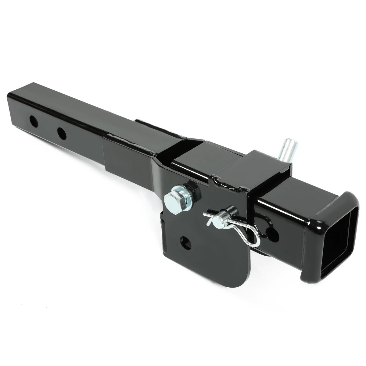 Kojem Black Cargo Folding Weight Pounds Up Tongue Hitch Trailer 500 Carrier Mount to 2” Receiver Wheelchair Steel