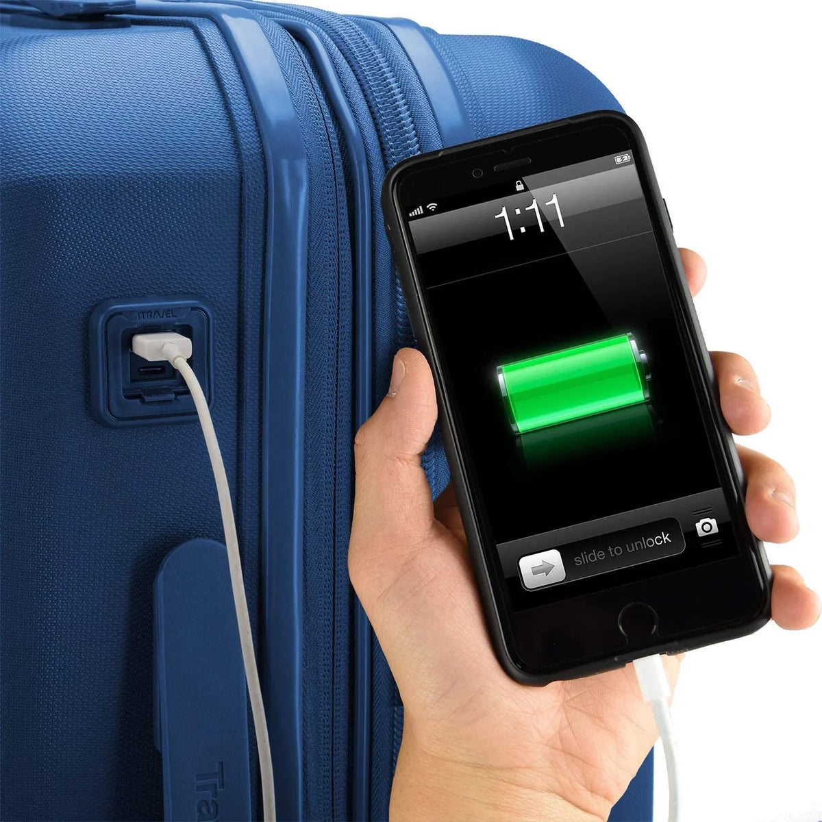 Omni Hardside Elite Teal Spinner Luggage 3-Piece Set, Luggage