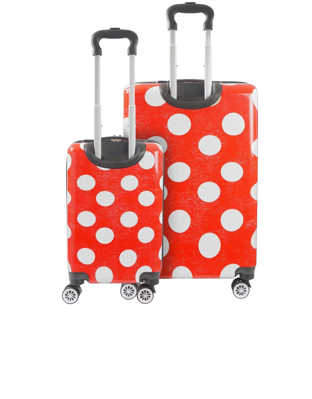 Me! and Spinner Ful FCFL0119SAMEC Disney Set 2-Piece Mommy Minnie Luggage, Mouse Hardside