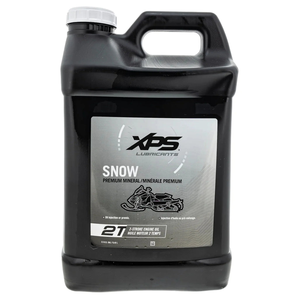 XPS Oil, New Ski-Doo 9779121 Snow Premium 2-Stroke OEM Mineral 2.5 Gallon,