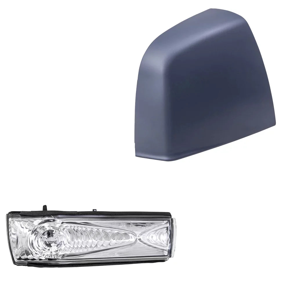 Promaster Turn Match Brock Passenger SLT And Light Replacement City Signal 2015-2021 RAM With Right Mirror Paint Aftermarket Set Door To Cover Gray SLT/Tradesman Compatible