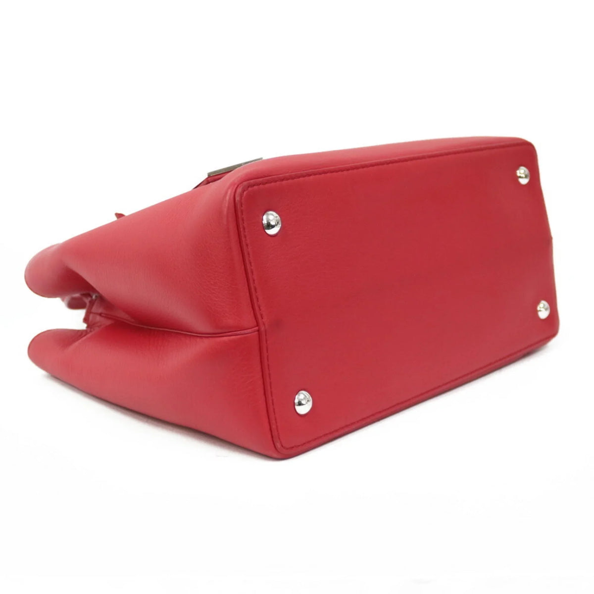 Shoulder Bag Ladies Red FENDI Handbag Toujour (Fair) Pre-Owned