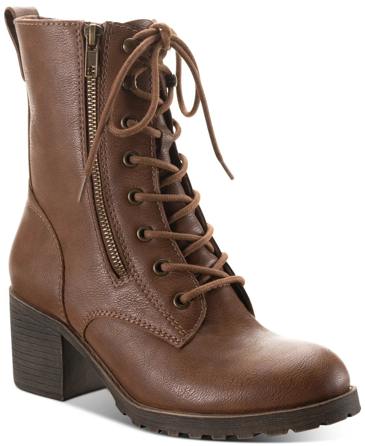 Booties 9W Lace-Up Sloanie Sun Tan Stone Hiker
