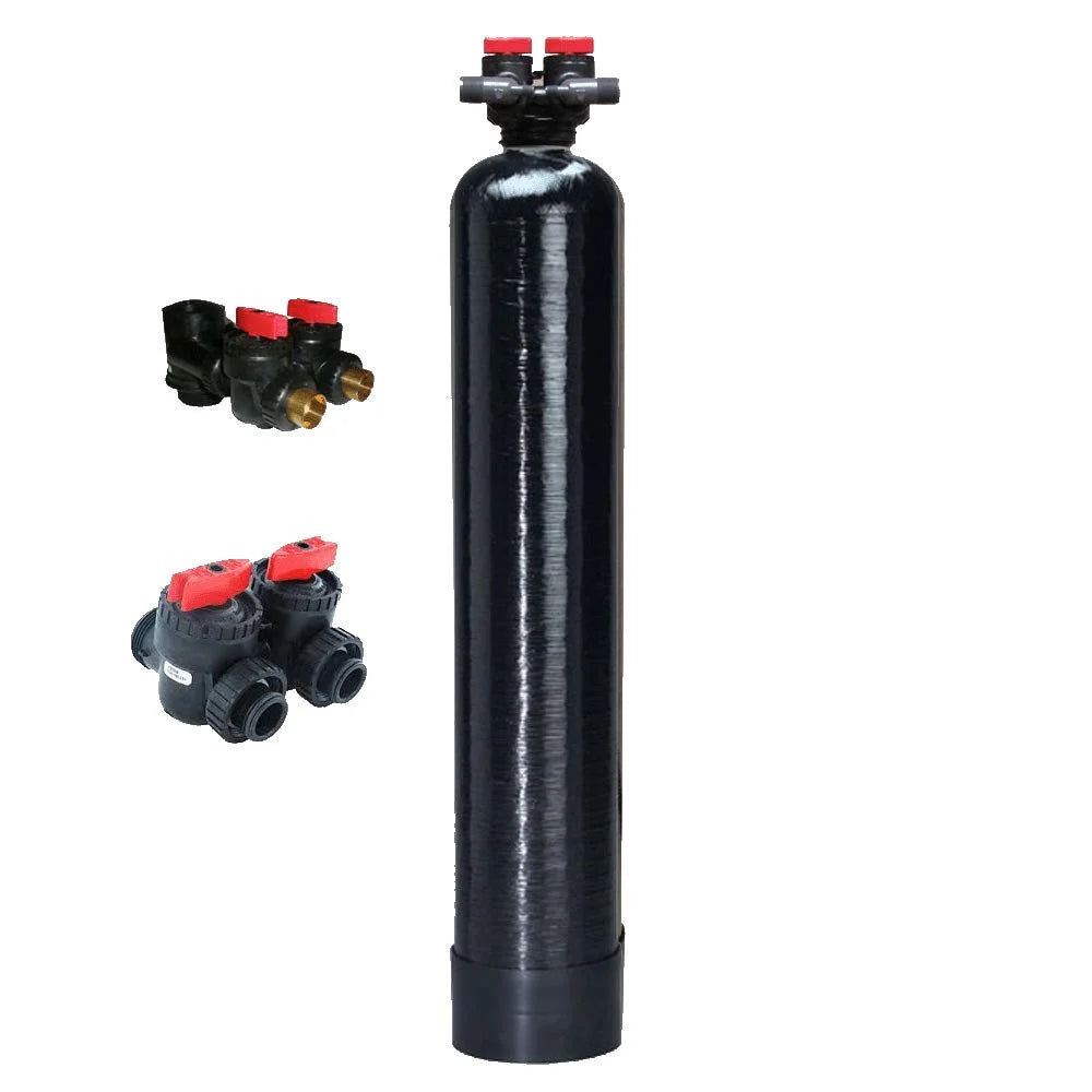 Calcite cu Upflow Acid tank and 52" Out House ft Neutralizer 12"x Whole 2 In