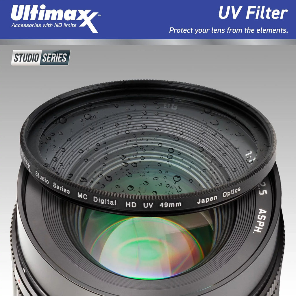 Ultimaxx Includes: Advanced IF f/2.8-4D UV Lens Lens 2.2x Water-Resistant 24-85mm & Zoom Protective (16pc Filter Telephoto Pouch, More AF - Lens Bundle Bundle) Nikon Attachment,