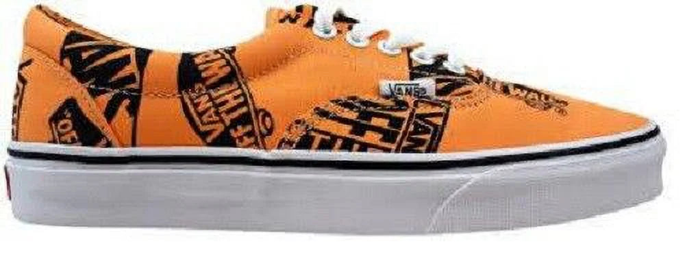 MIX NEW SKATEBOARD 9.5 ERA MEN SIZE VANS CLASSIC SHOES LOGO LOW ORANGE/BLACK