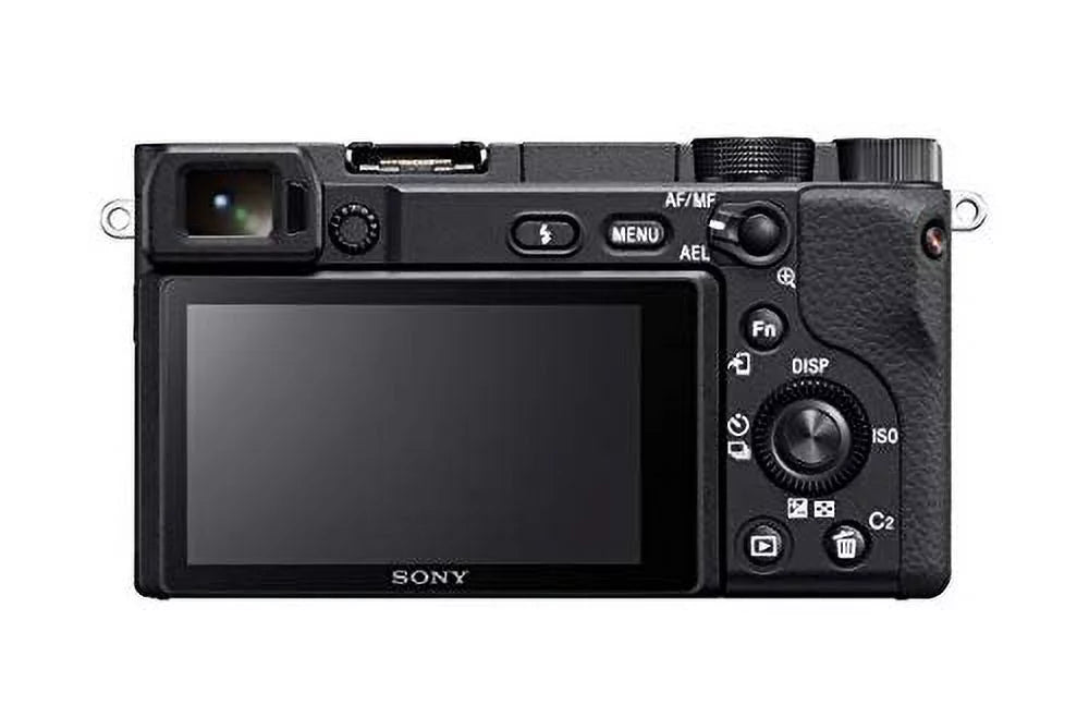 a6400 Real-Time with Eye Focus, Up Flip Auto Touchscreen Restored Sony - Camera: Lens Mirrorless Interchangeable Video Alpha APS-C (Refurbished) Body Compact Digital ILCE-6400/B Camera & 4K