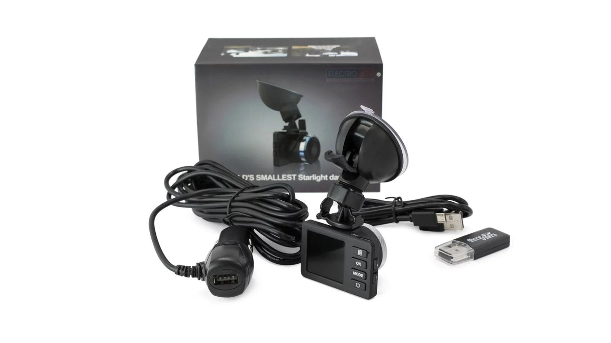 HD Separate Lens for DVR Security Car Camcorder Rearview + Backseat