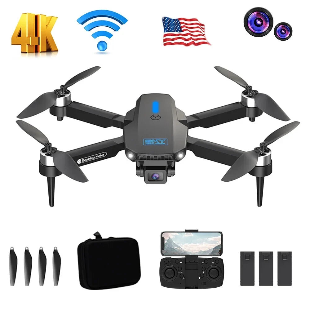 20min Kydely Camera Foldable FPV Altitude 4K Mode Life WiFi Hold with Drone Battery