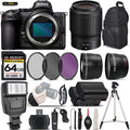 '+ UV-CPL-FLD Nikon + 50mm Mirrorless Filters Camera Wireless Version Digital 0.43X + 2.2x + Remte Telephoto Angle + f/1.8 with Card Z5 Lens - Lens Memory International 64GB S Flash Wide Lens +