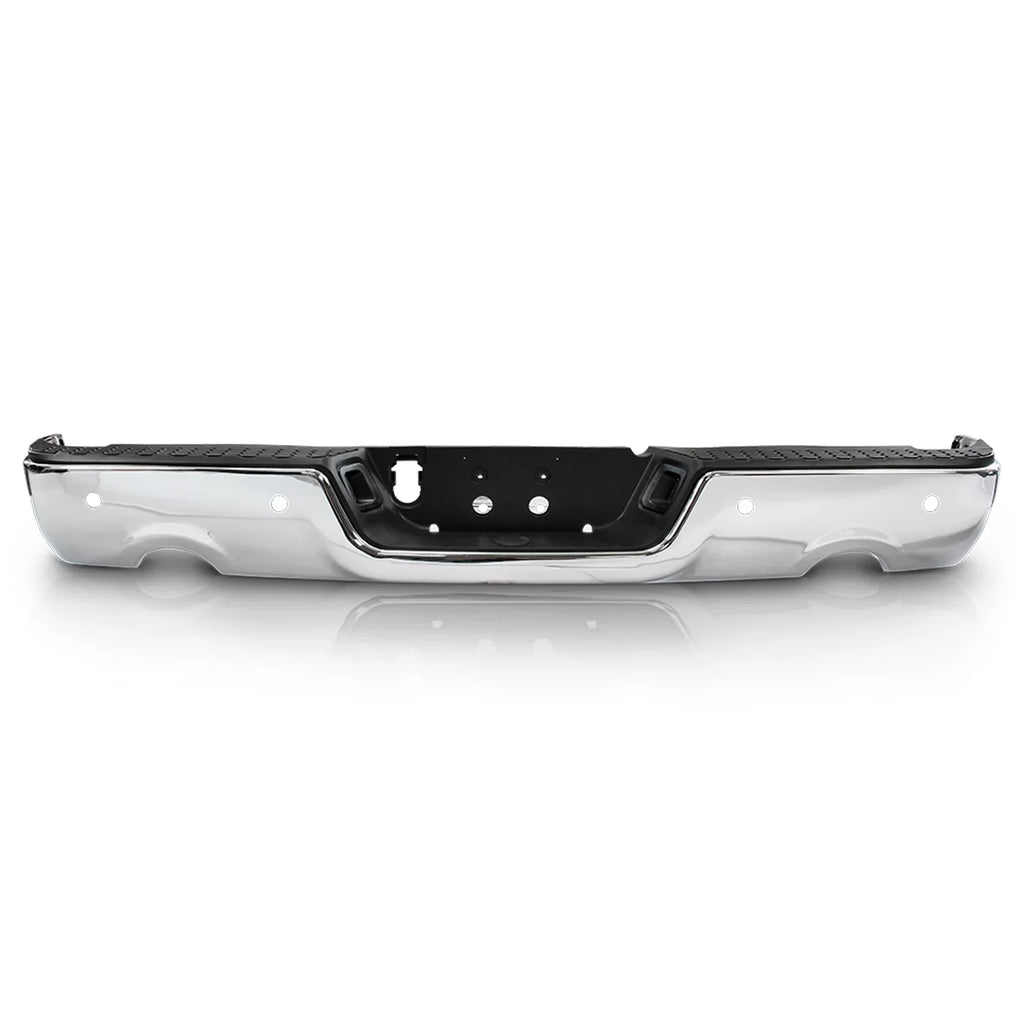 Chrome Holes 1500, 1500 RAM For Step Pad CLASSIC RAM 1500 Dual 2011-2012 Model select: 09-18 Rear Ram DODGE 2019-2023 w/Sensor Bumper Fits Exhaust