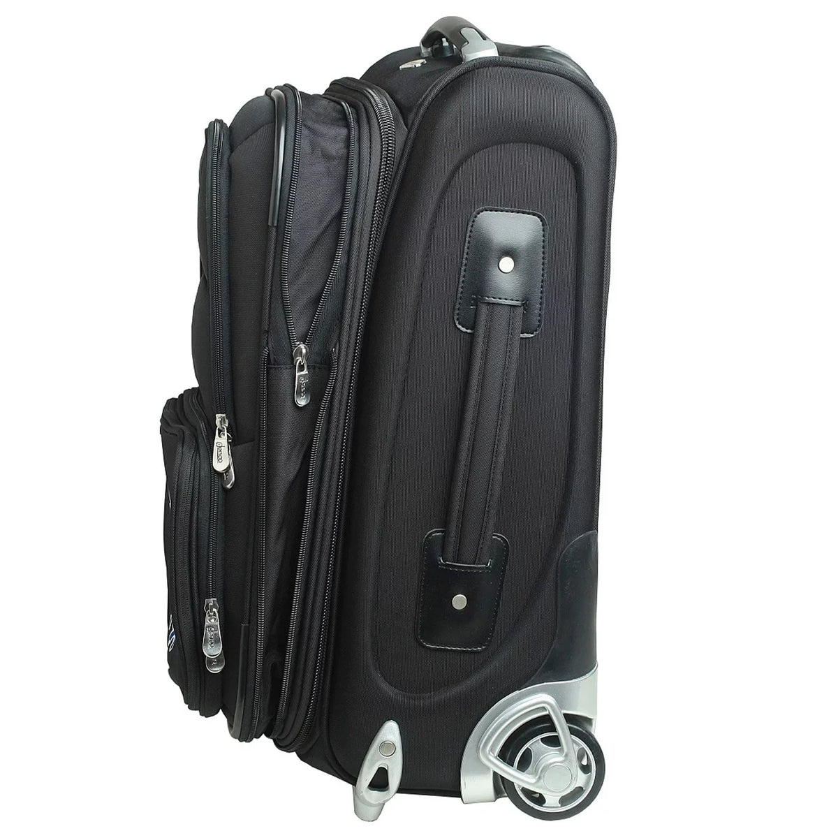 Carry-On Black MOJO Auburn Suitcase 21" Tigers Rolling Softside