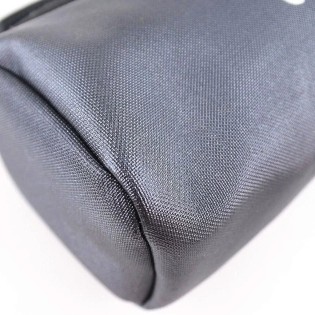 Pre-Owned Pouch Nylon Ladies Chanel Gray (Fair) Vintage Logo