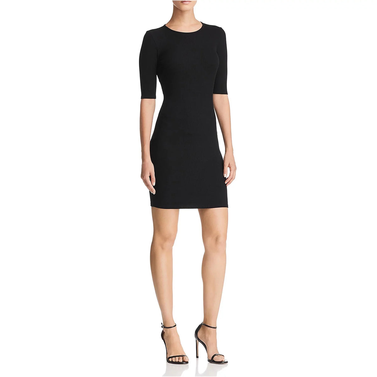 Black, by Wang Womens Medium Dress, Alexander Sweater Cutout T