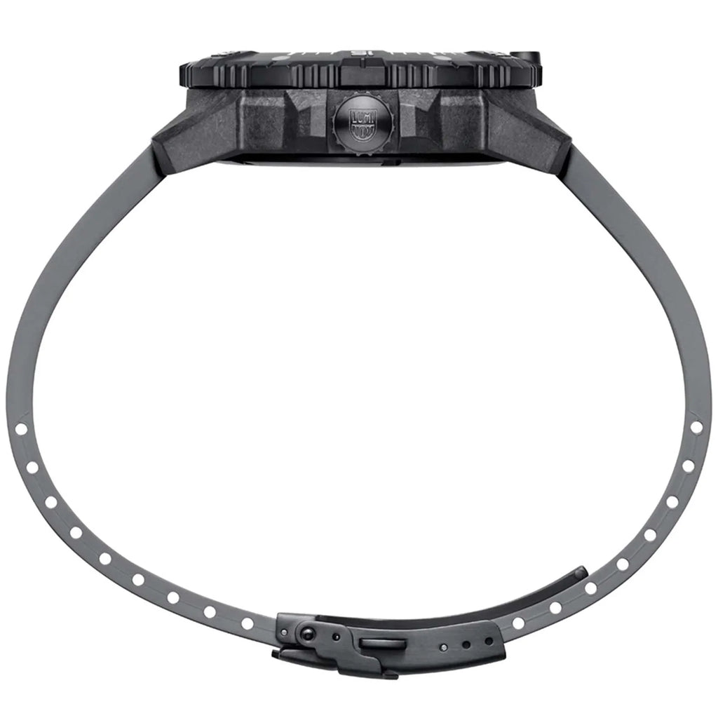 Grey Seal Carbon Watch Men's Rubber Luminox Strap Master XS.3862