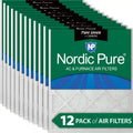 12x24x1 Pure Filters Green Pack 12 Air Eco-Friendly Carbon Plus (11_1/2x23_1/2)