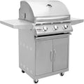 Gas Liquid 26-Inch, Grill Series Sizzler Cart, Propane Summerset On