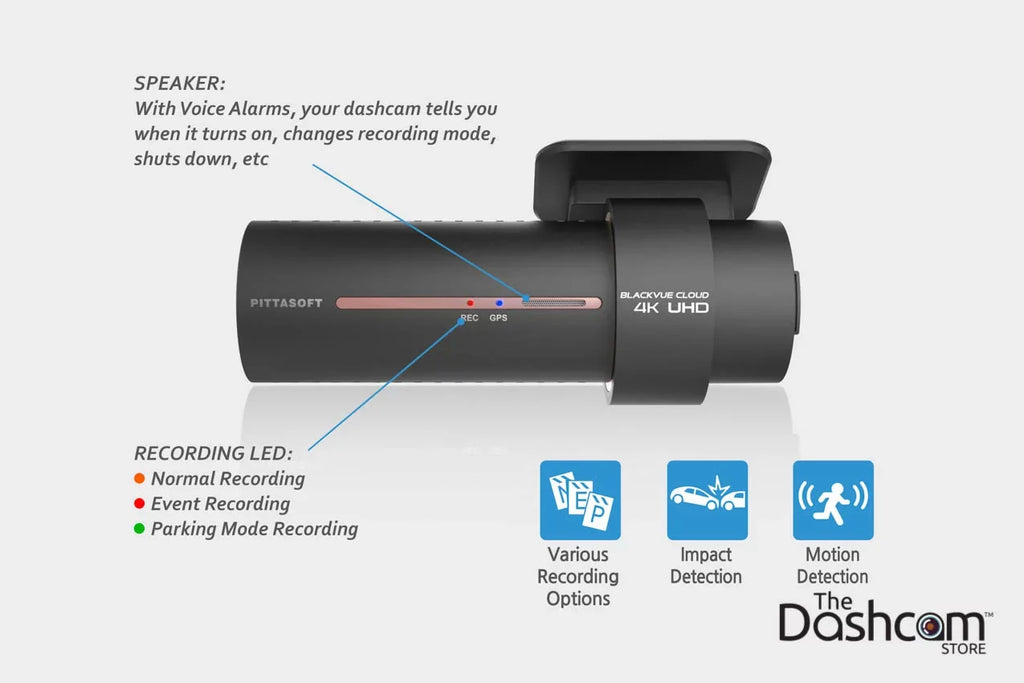 and 128GB Lens 4K Front Rear DR900S-2CH Dashcam Cloud-Capable w/ for Dual Memory WiFi BlackVue Card GPS