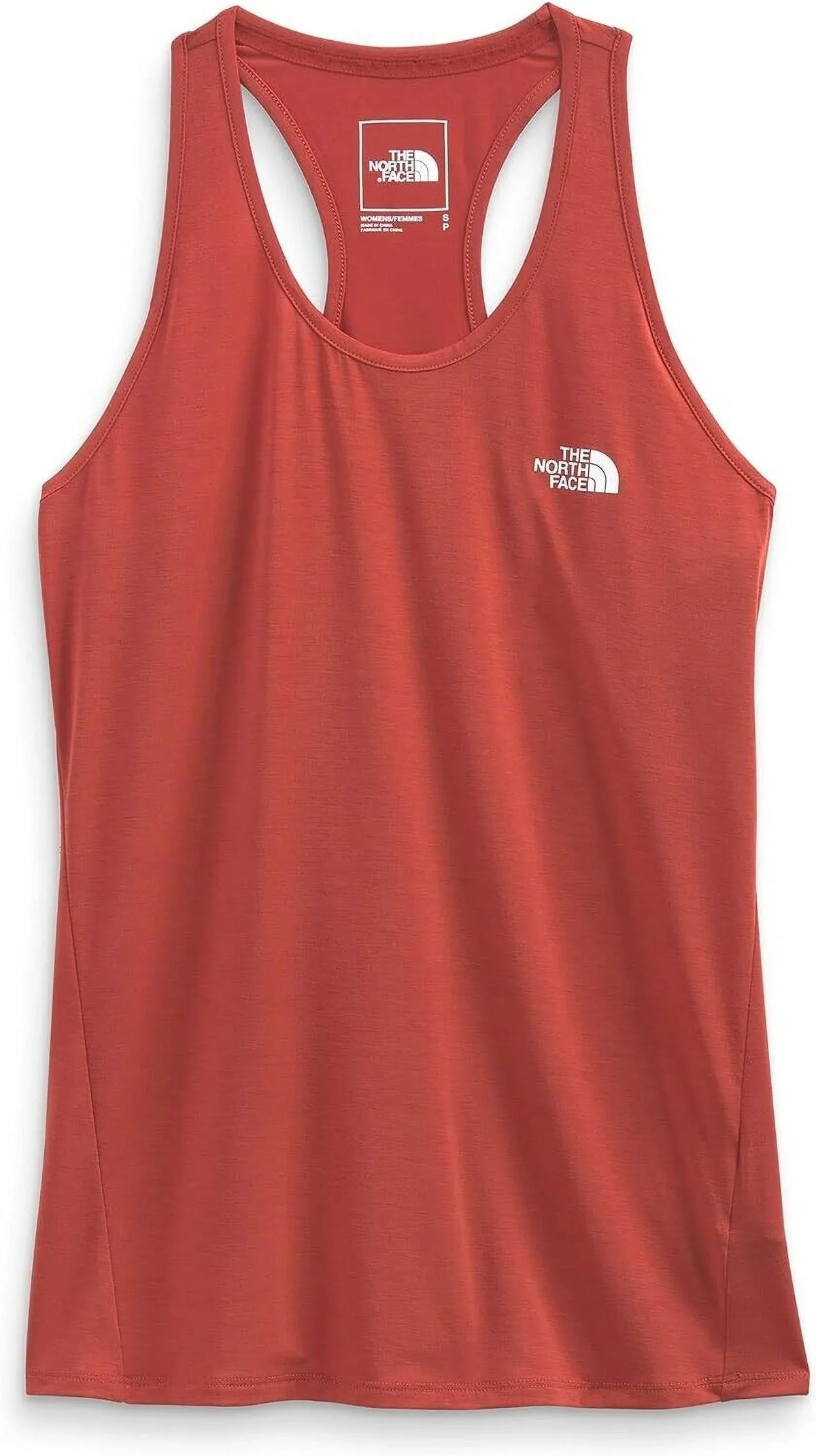 Size Red Women's THE FACE Spice Performance Wander Tank, NORTH Tandoori XXL