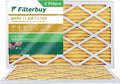 Air AC HVAC Pleated Furnace (2-Pack) MERV Filters 11 Filterbuy 16x36x1