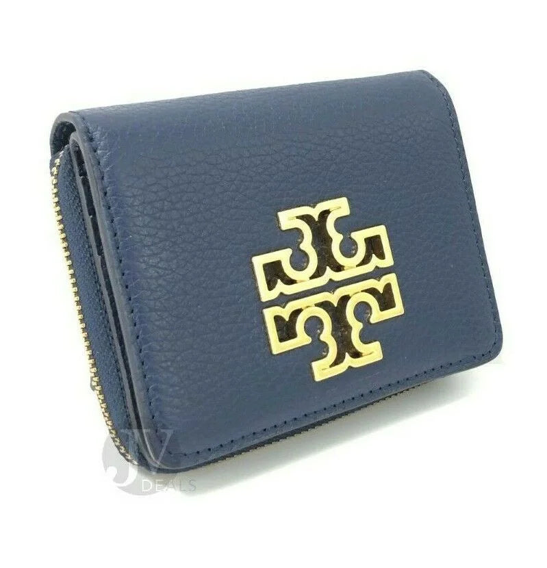 Card Women's Leather Tory Burch Mini Zip Coin Wallet Britten