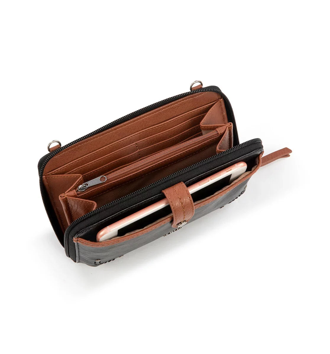 Crossbody Leather Iris Smartphone Sak The ,