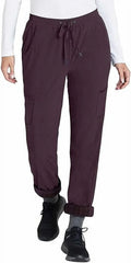 Lined Fleece (Purple, Eddie Bauer Pant Ladies' 8)