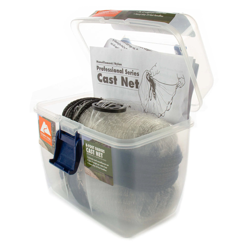 Trail Cast Pro Ozark Radius Series 3/8-inch Net 8-Foot