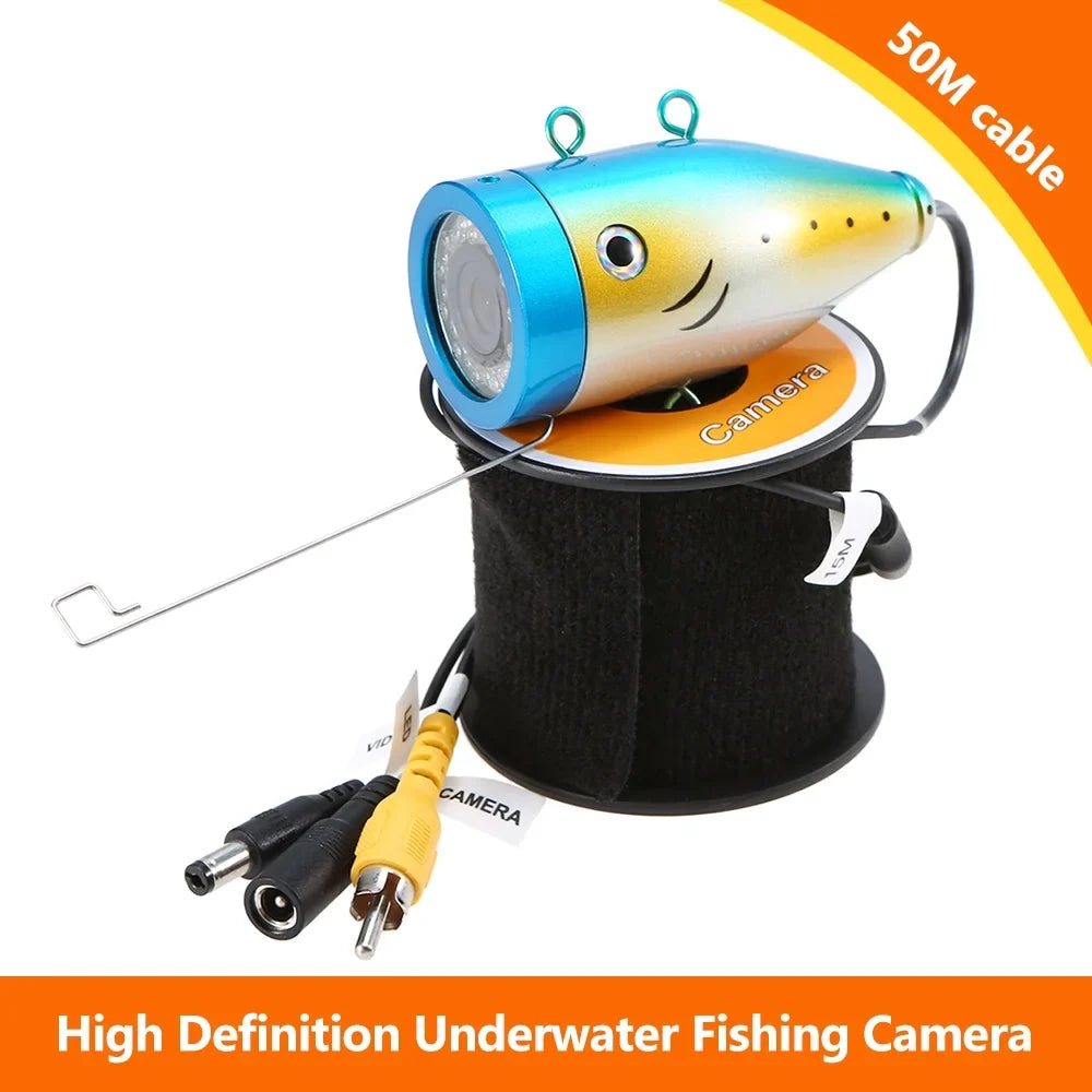 Infrared Lake Camera Ir 7" Portable Camera,Ice 7" Boat Camera Inch1000tvl Inch Leds InchWaterproof Kit SYANSPAN Ir Lake Fish Koeb Fishing Leds Ice 24pcs Ir Infrared 24pcs Fish Kit