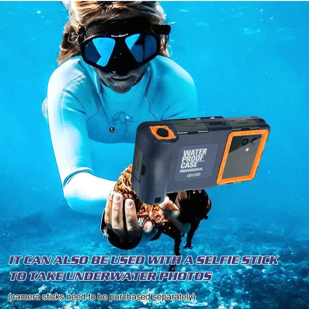 Case Swimming Surfing all for Lanyard UrbanX Diving to Inch Snorkeling And with vivo Phones Professional Video 8 [15m/50ft] Underwater LCD Protective 6.9 Up Housing iQOO Waterproof Photo
