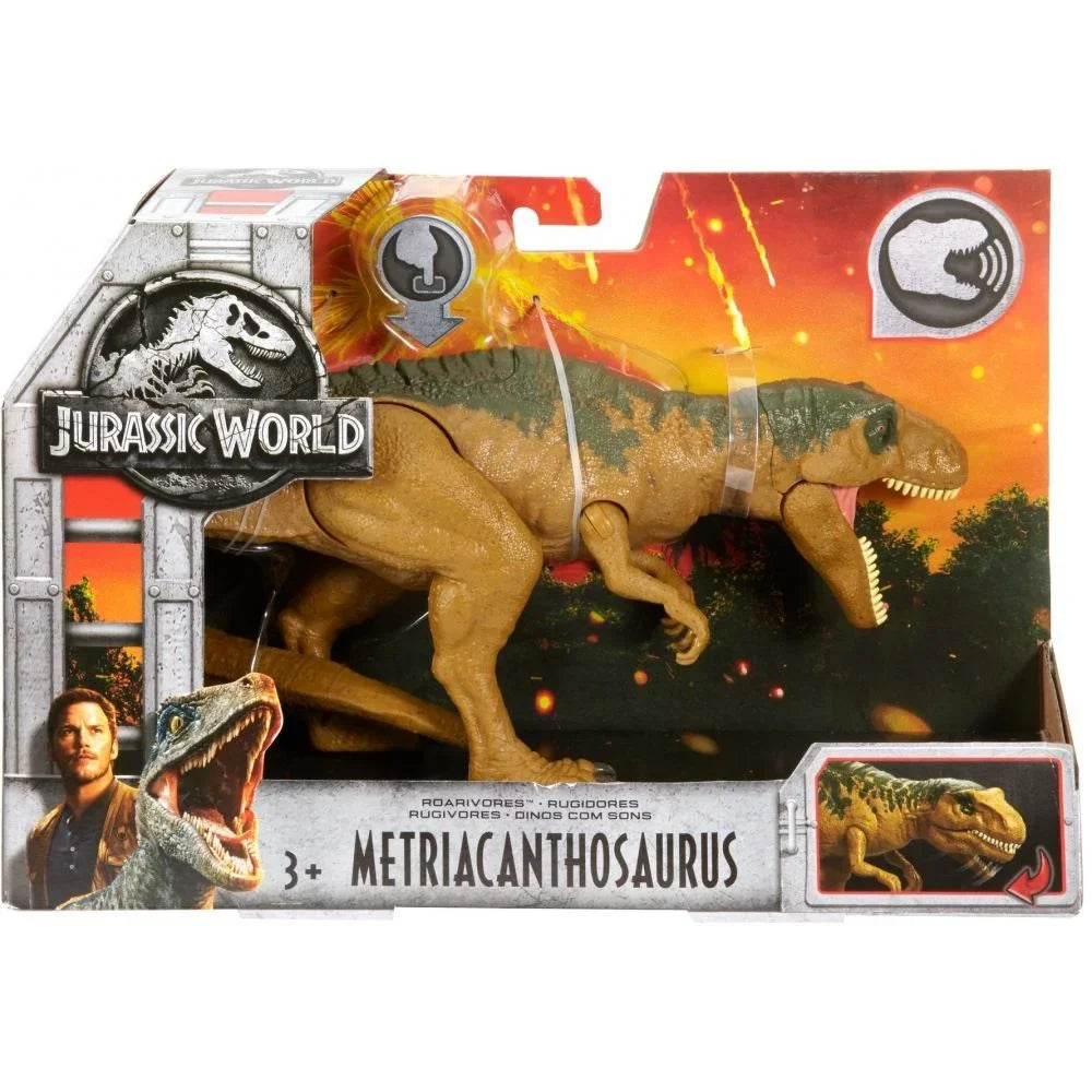 Figure World Jurassic Metriacanthosaurus Dinosaur Roarivores