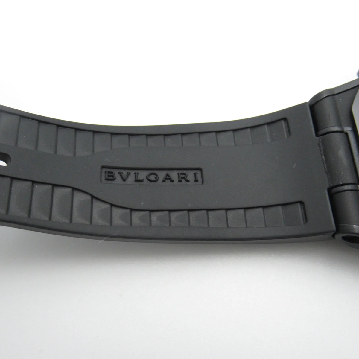 DG42SMCCH (Good) Rubber BVLGARI Wrist DG42SMCCH mag Diagono Watch watch Automatic Mechanical Pre-Owned belt Magnesium Chrono Watch Black Wrist