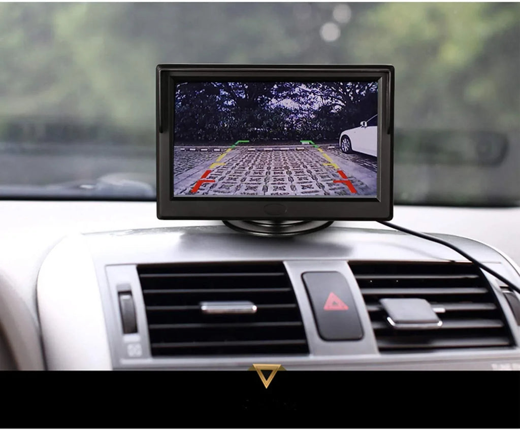 with 2 Inch Rear Monitor Optional View Car Parking Screen Camera 5 Color TFT LCD View Rear Backup for