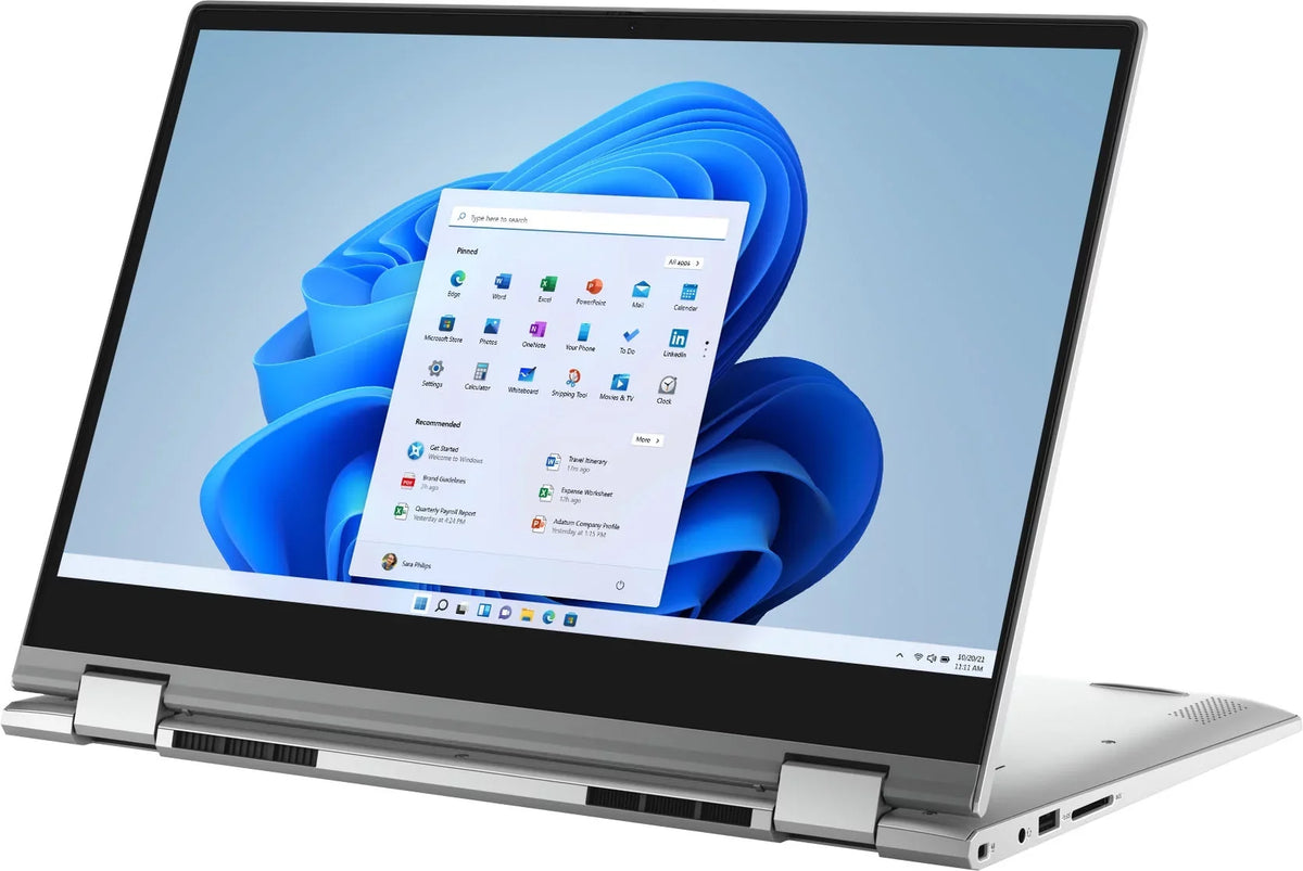 Silver/ 6/ 5000 Webcam/ / Win Intel Pad Dell Mouse i3-1115G4/ UltraTech 10/Platinum 14" Inspiron 256GB 11th / WiFi SSD/ with HD Bluetooth/ Core Bundled Touch-Screen 8GB 2-in-1 Laptop DDR4/ Gen